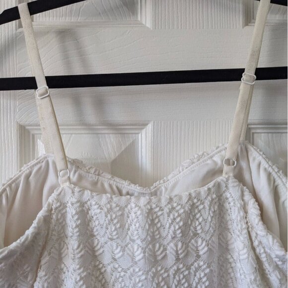 Lily Rose Maxi Dress boho Women Large ikat lace embroidered sleeveless bustier - Picture 7 of 7